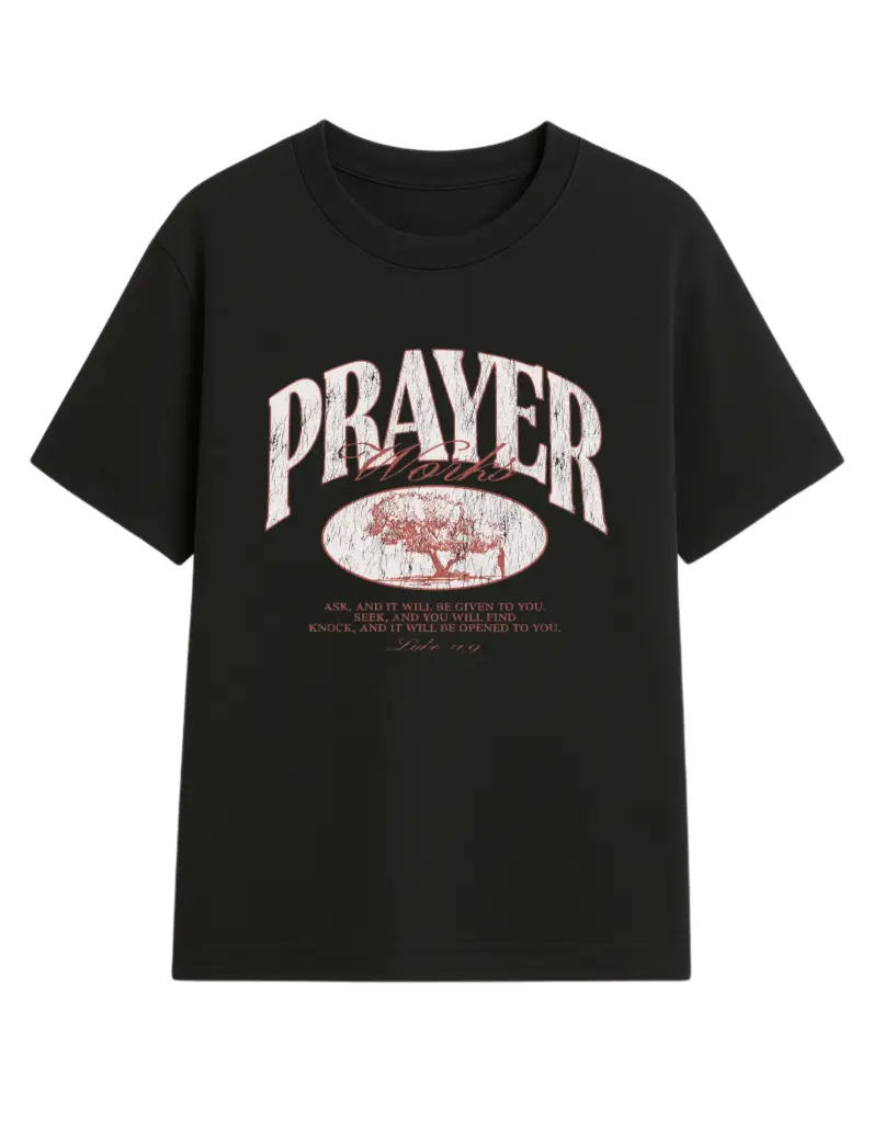Prayer Works” Faith-Inspired Vintage Tee