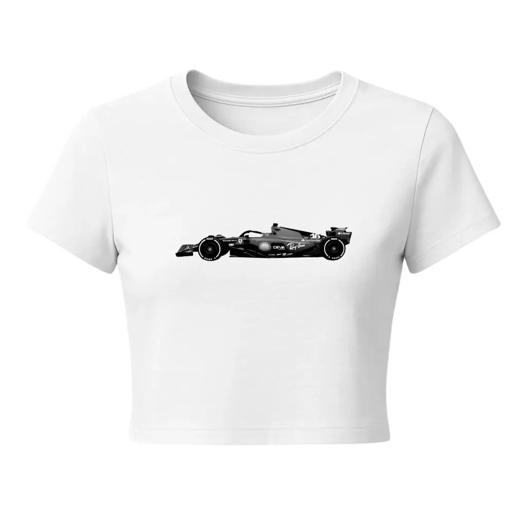 Monochrome Velocity Crop Tee