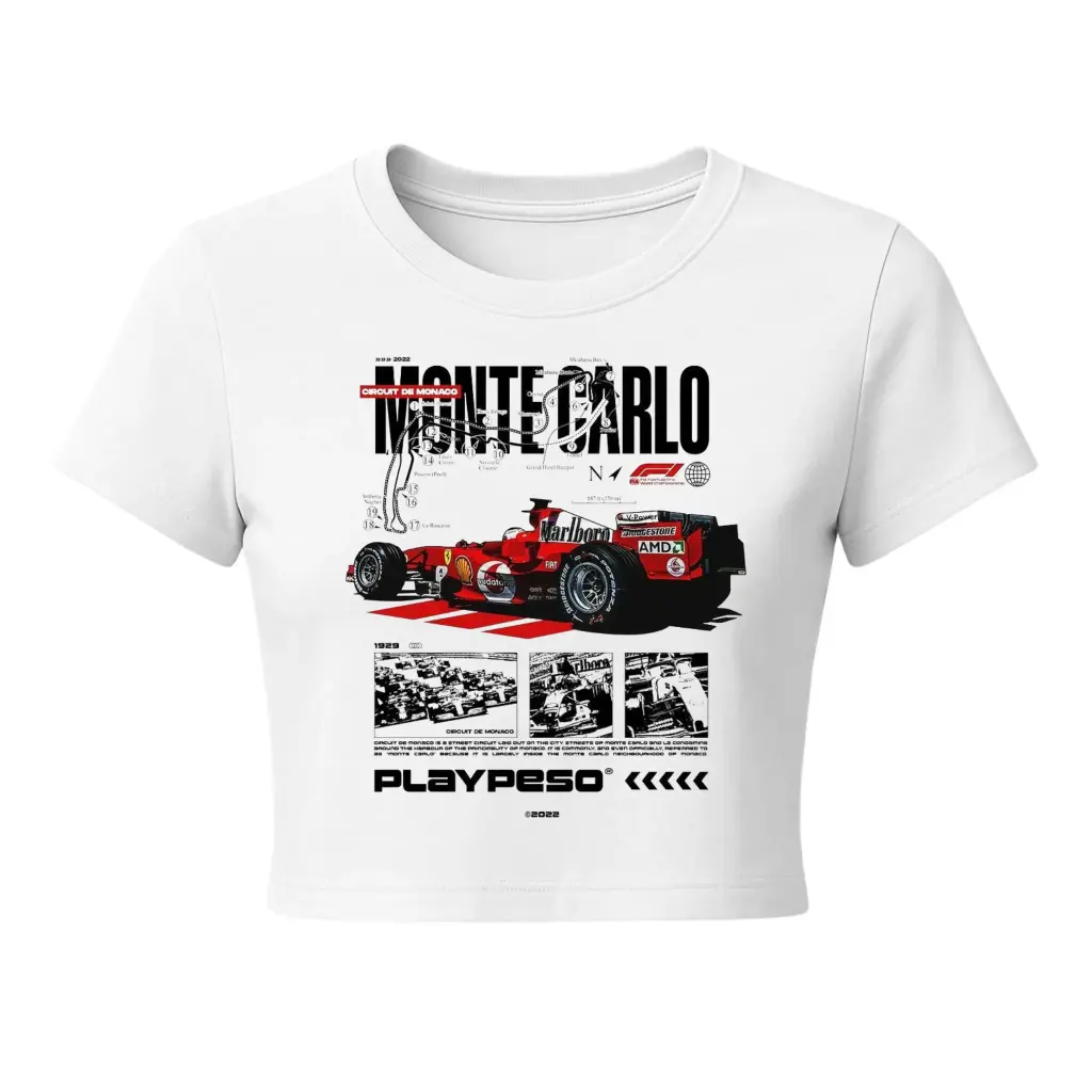 Monte Carlo Legacy Crop Tee