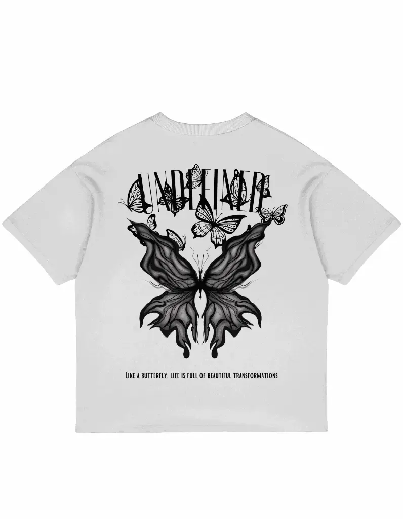 Undefinen white oversized tees