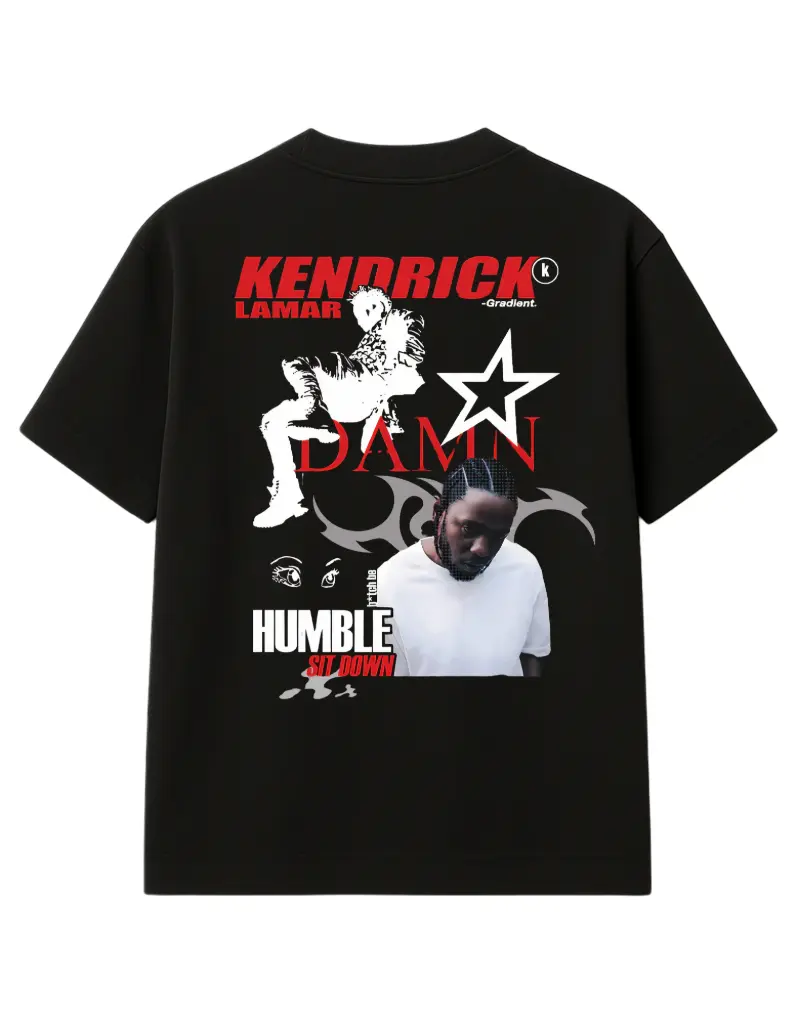 Kendrick Legacy Oversized Tee – DAMN Edition 