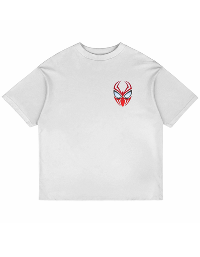 Spider man white oversized t shirt