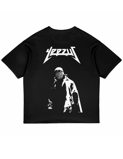 Kanye west black oversized tees