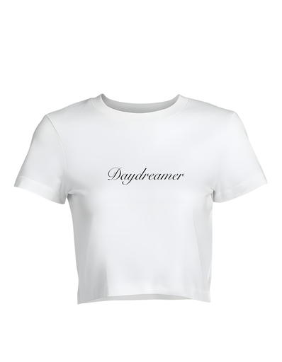 Daydreamer coded crop tee
