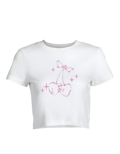 Cherry crop tees