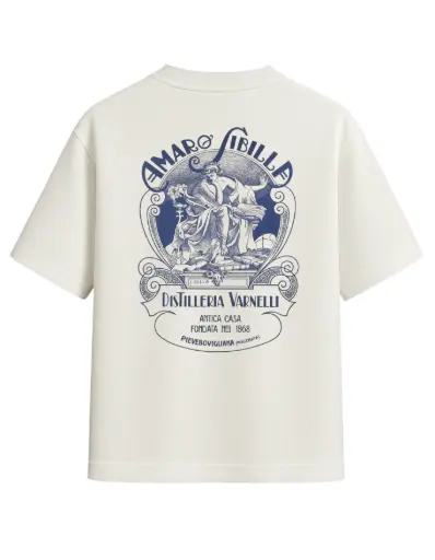 Amaro Sibilla Vintage Label Tee