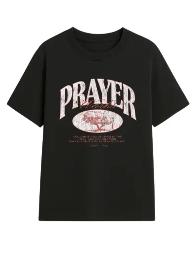 Prayer Works” Faith-Inspired Vintage Tee