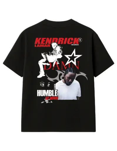 Kendrick Legacy Oversized Tee – DAMN Edition 